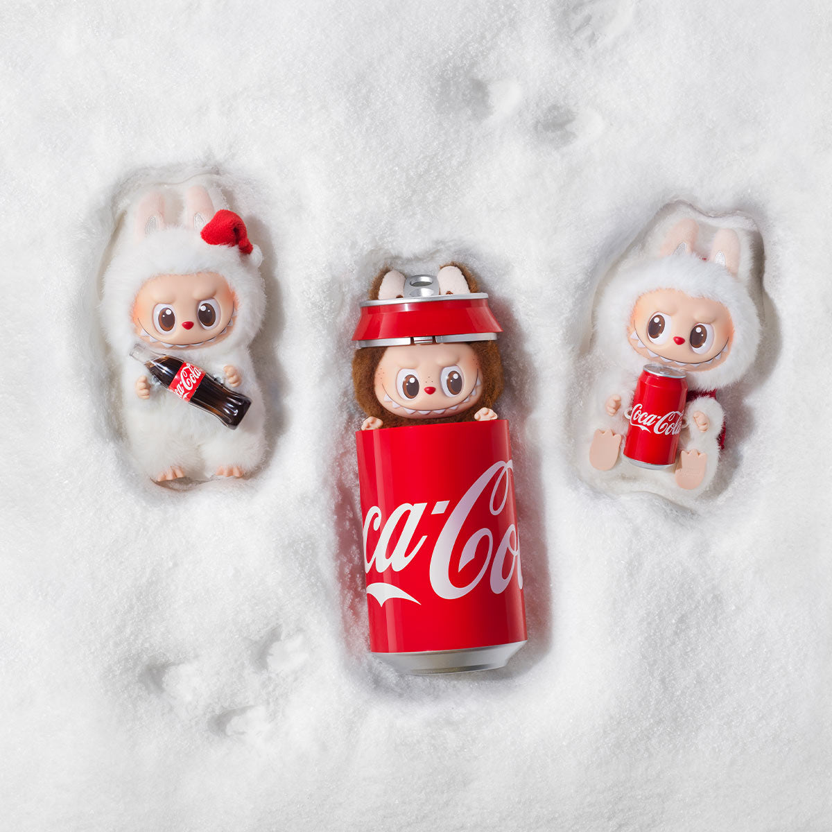 Pop Mart Peluche Labubu - Série Coca-Cola - 1 pièce