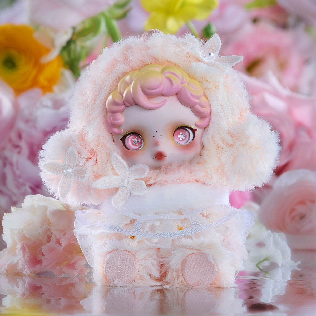 Pop Mart Peluche Skullpanda - Série L'impressionnisme - 1 pièce