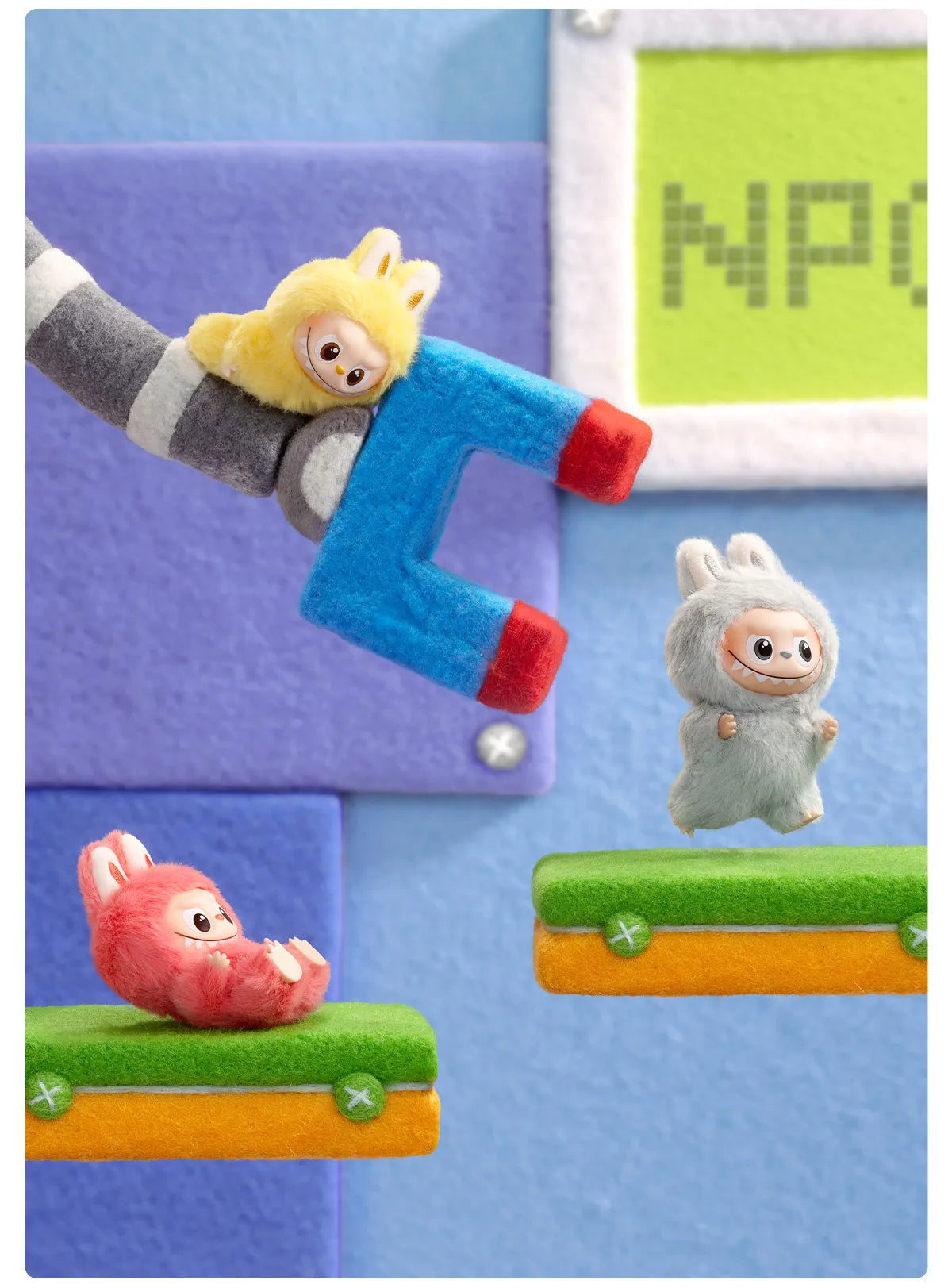 Pop Mart Peluche Labubu - Série Pin For Love (A-M)- 1 pièce